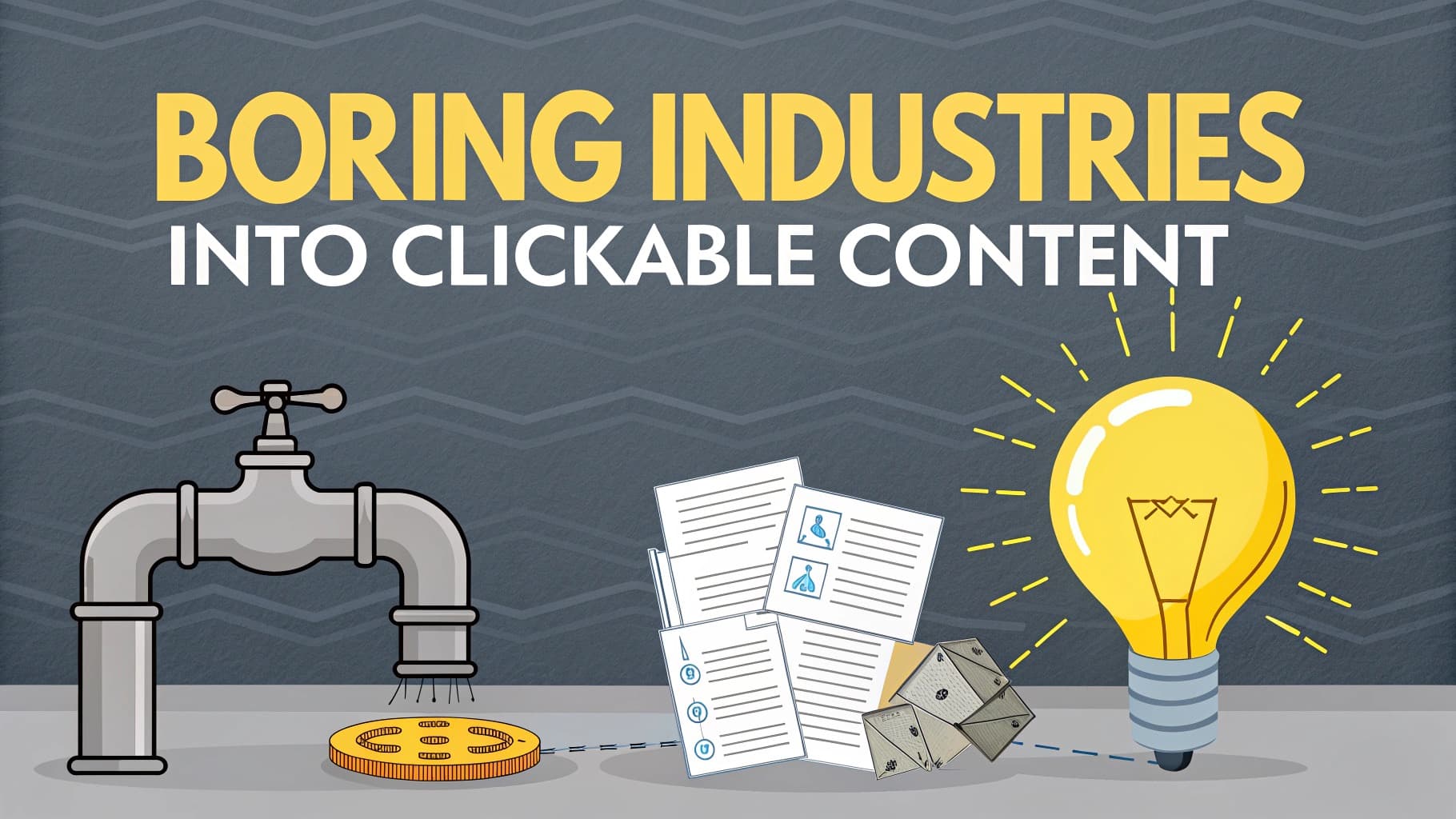 How to Turn Boring Industries into Clickable Content