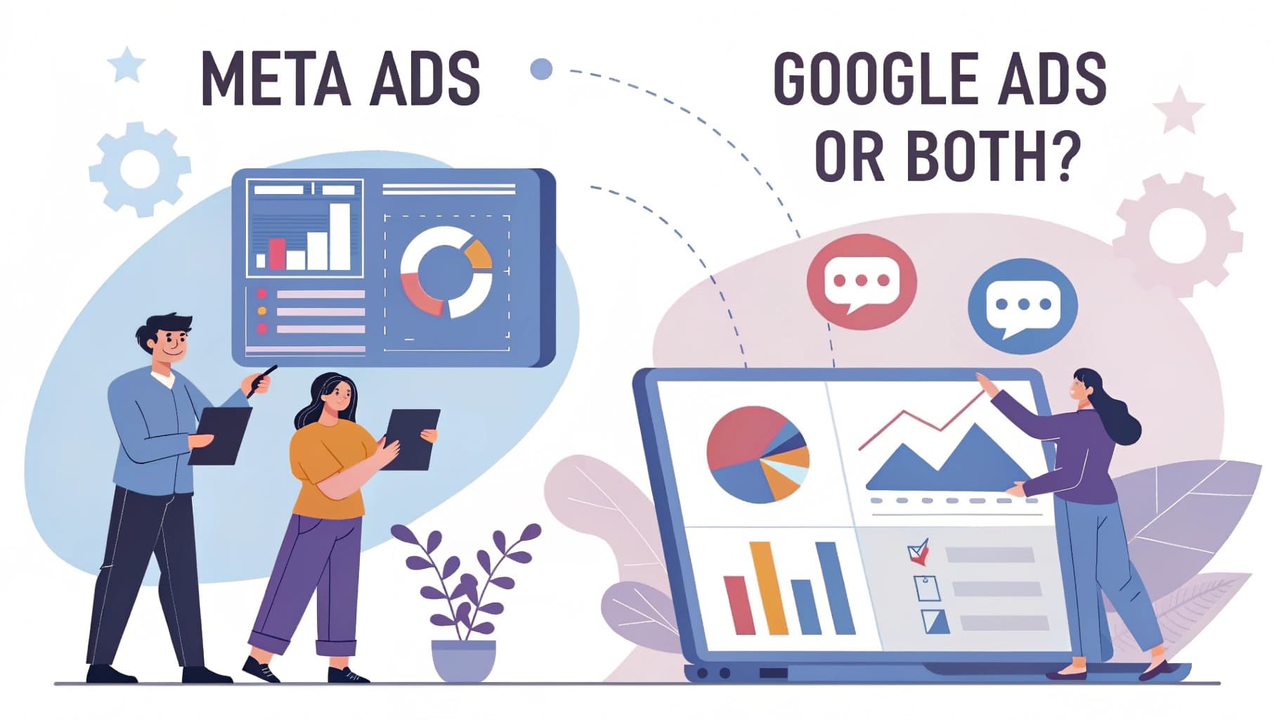 Meta Ads, Google Ads, or Both? DreamsLab’s Guide to Paid Success