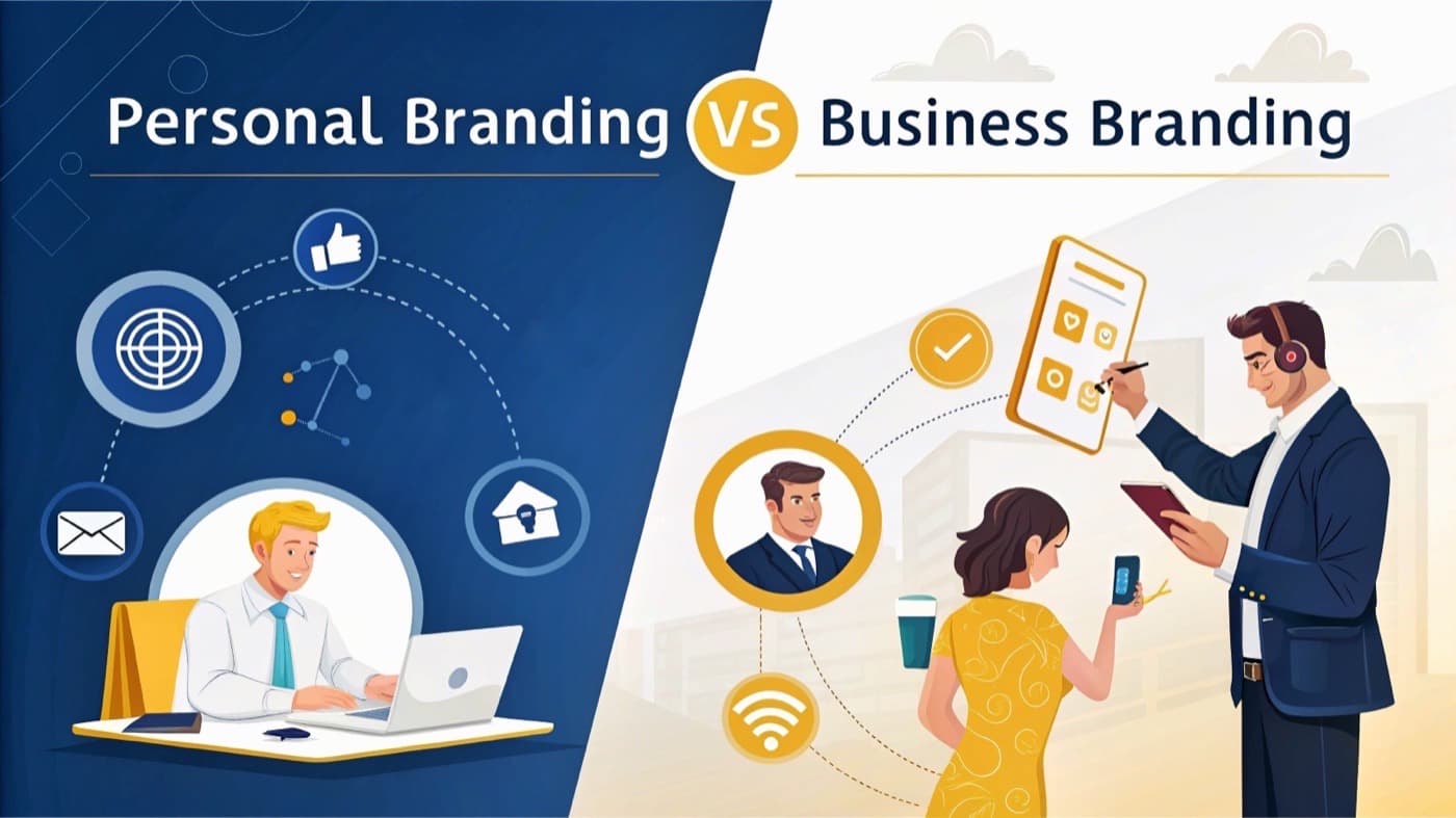 Personal Branding vs Business Branding: Which One Do You Need?